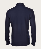 Five Button Pique Polo Shirt